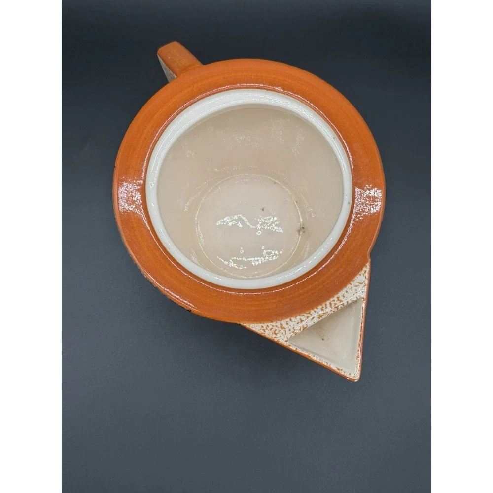 Vintage '93 Art Deco Clarice Cliff MMA 'Bizarre Autumn' Tea Pot Reproduction